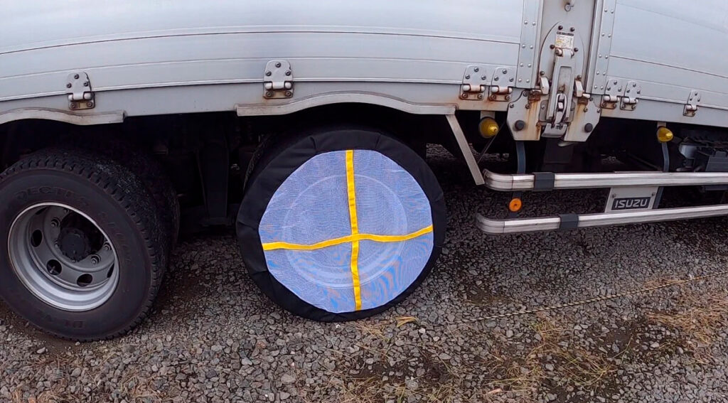 布製タイヤチェーン