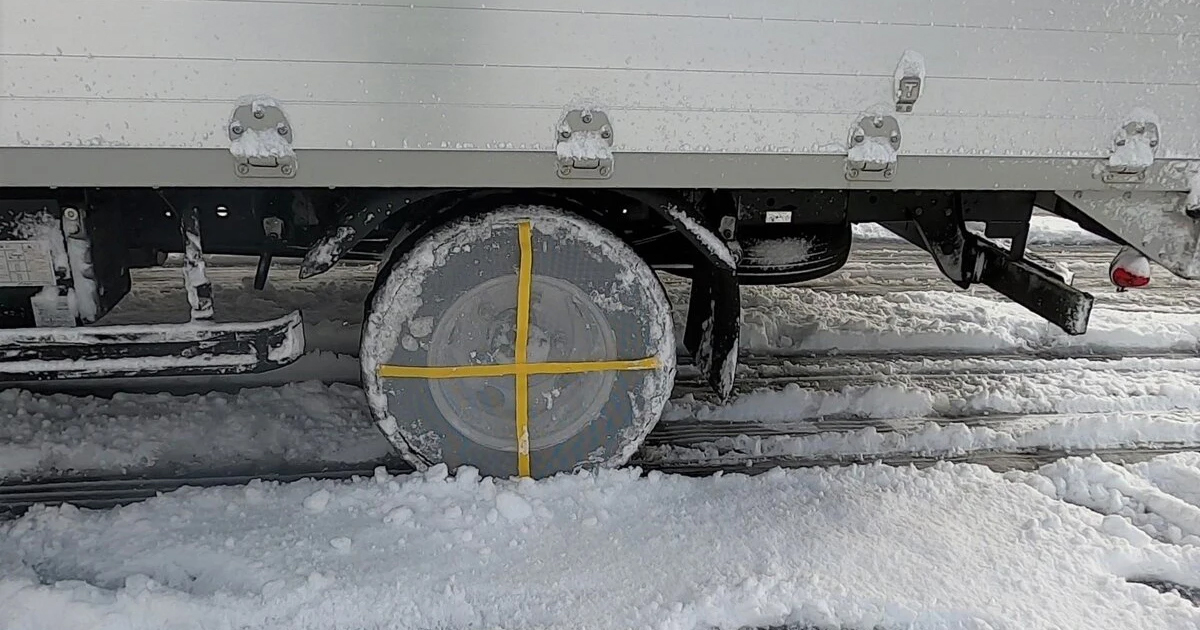 布製タイヤチェーン