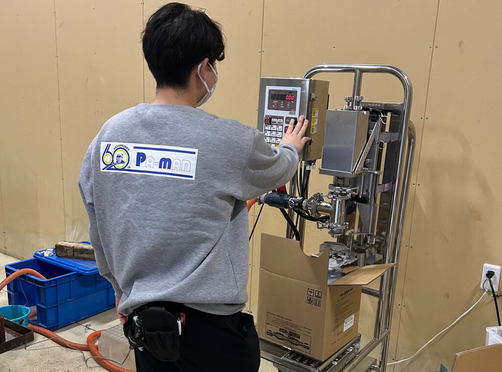 アドブルー充填行程