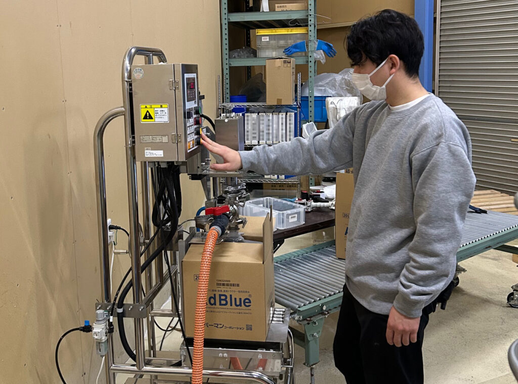 アドブルー充填行程