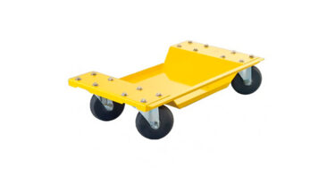 故障車の移動が驚くほどスムーズに。大径キャスター＆強化3mmスチール採用の「オートドーリー2台セット」— 作業効率を劇的改善する車体移動補助ツール