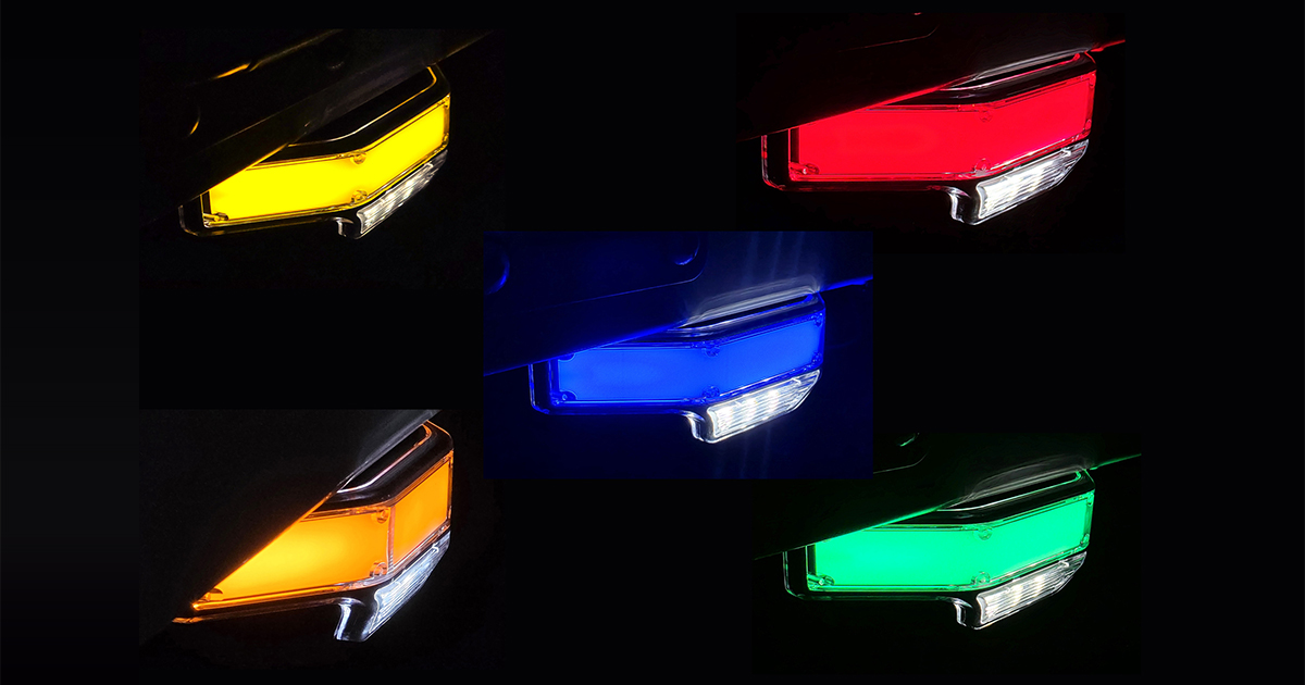 スクエアマーカーランプ