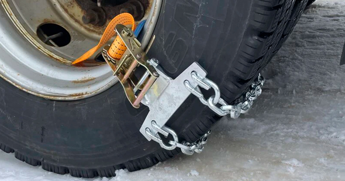 ラチェット式タイヤチェーン