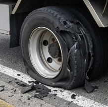 大型車のバースト事例